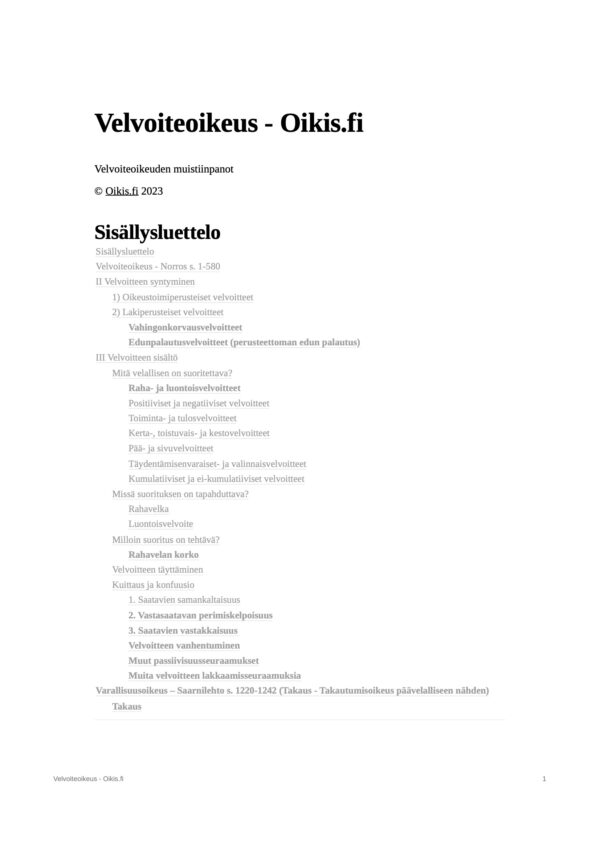 Velvoiteoikeus - muistiinpanot - Image 2