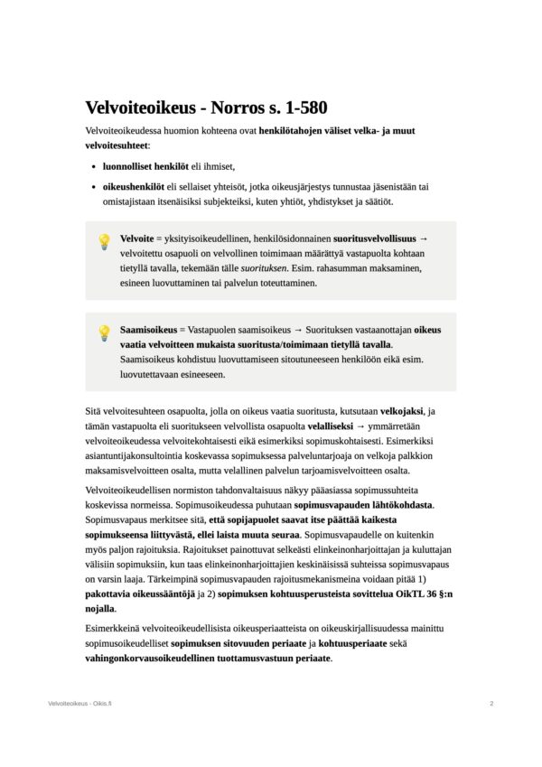 Velvoiteoikeus - muistiinpanot - Image 3